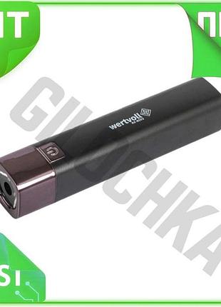 Ve фонарь ручной vertvoll li-ion new version 1800мач с функцией powerbank led аккумуляторный карманный n6w_ver