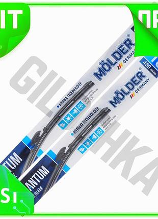 Ve комплект щеток стеклоочистителей molder new version quantum гибридные для mazda 6 2012-2018 450 600 n6w_ver