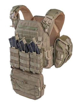 Плитоноска быстрого сброса с подсумками свинца