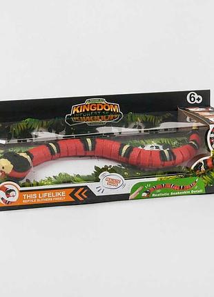 Радиоуправляемая впечатляющая змейка 9909 s с подсветкой глаз, в коробке