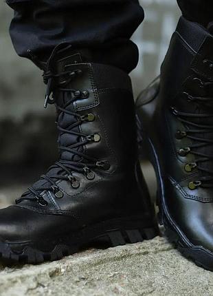 Тактические зимние берцы slimtex до -25 цвет черный 38