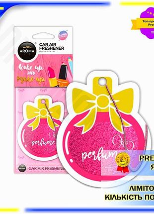 Dm ароматизатор aroma car специфікація 2.2 cellulose pink підвісний освіжувач повітря для авто з приєм spe|lz