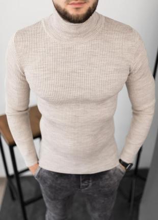 Гольф базовый, шерстяной свитер