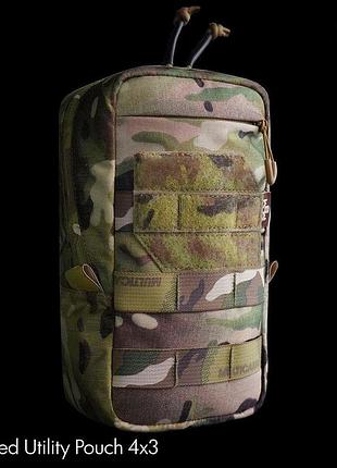 Утилітарний карго підсумок zippered utility pouch 4x3 multicam original