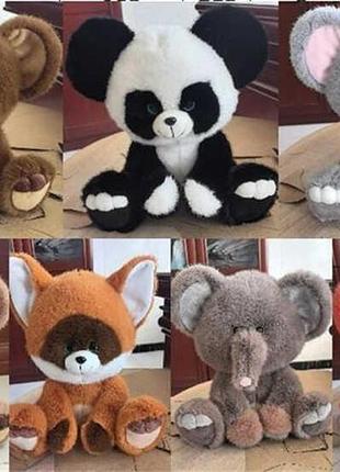 Нежная плюшевая фигурка m 17931 (150) средний рост 26 см, разнообразие видов