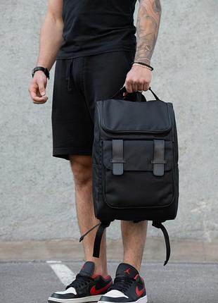 Мужской городской молодежный рюкзак without eliot оксфорд для ноутбука black