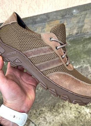 Летние кроссовки "тактические 3d койот" со ступинатором 45