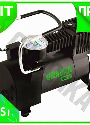 Ve компрессор автомобильный uragan 150 new version вт однопоршневой для накачки колес 7 атм 35 л/мин н n6w_ver