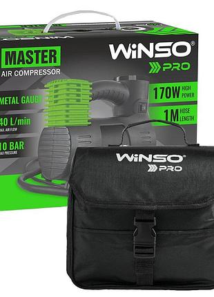 Ve компрессор автомобильный winso pro new version master 12в 10 атм 40 л/мин для накачки шин и подкачк n6w_ver 7