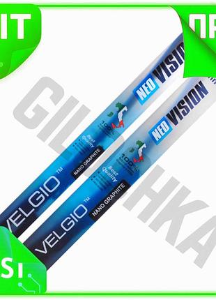 Ve комплект бескаркасных щеток стеклоочистителей new version velgio neo vision для tesla model 3 480 6 n6w_ver