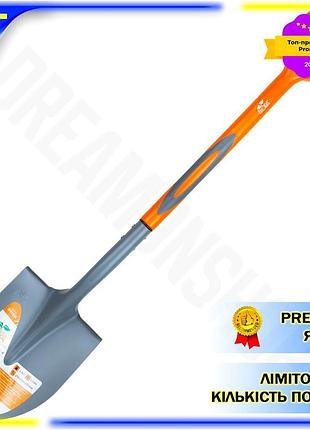 Dm лопата штыковая flora спецификация 2.2 с пластиковой ручкой 290х210 1,9кг для копания и переноса гр spe|lz