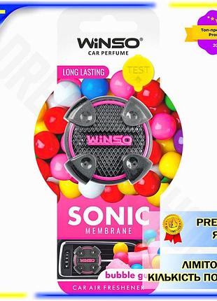 Dm освежитель воздуха winso спецификация 2.2 sonic мембранный на дефлектор bubble gum ароматизатор для spe|lz