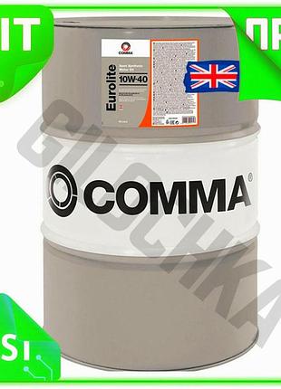 Ve моторне масло comma eurolite new version 10w-40 60л напівсинтетика для бензинових та дизельних авто n6w_ver