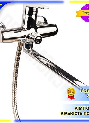 Dm смеситель для ванны спецификация 2.2 aquatica с душевым набором хромированный для раковины и душа с spe|lz