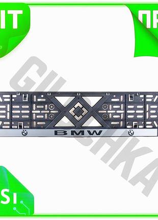 Ve рамка bi-plast для номерного new version знака bmw универсальное крепление для авто надежное крепле n6w_ver