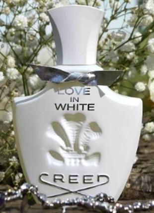 Creed love in white, 75мл, ниша!3 фото