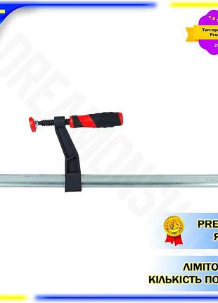 Dm струбцина столярная f спецификация 2.2 500х120мм усиленная для фиксации заготовок при сборке и слес spe|lz