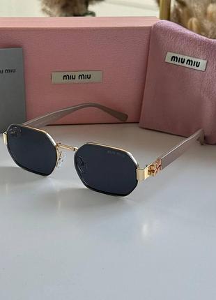 Солнцезащитные очки женские miu míu защита uv400