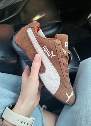 Puma speedcat brown