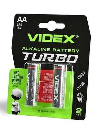 Батарейка alkaline videx turbo aa lr6
