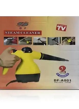 Паровий очищувач ручний дротовий для прибирання 1000вт steam cleaner df-a001