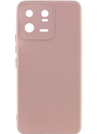 Чохол silicone cover lakshmi full camera (a) для xiaomi 13 pro рожевий / pink sand