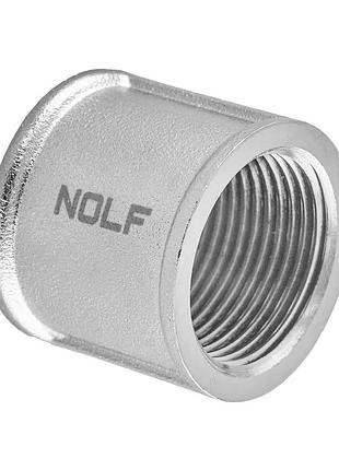 Муфта nolf nfc.c06-n-1/2" никелированная (nf3072)
