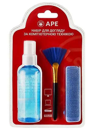 Набір для догляду за комп'ютерною технікою ape 3 в 1