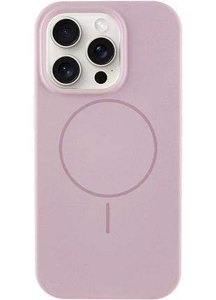 Чохол silicone case full protective (aa) no logo with magsafe для apple iphone 16 pro max (6.9") рожевий / pink sand