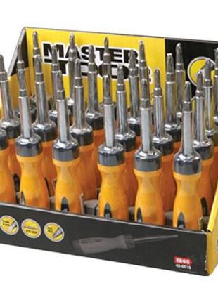 Отвертка mastertool 4-в-1 (40-0516) 2