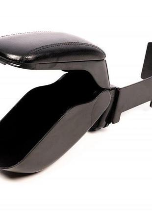 Підлокітник для renault logan mcv 2005-2013 чорний в рейку сидінь автомобільний аксесуар dm-11