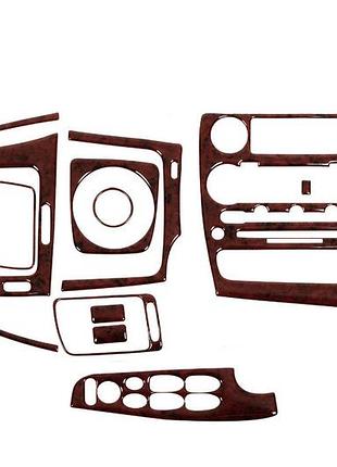 Декор на панель темное дерево для honda civic sedan viii 2006-2011 самоклейка накладка для салона автомо dm-11