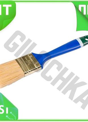 Ve пензель малярський mastertool 1,5 new version дюйма 12 шт для лакофарбових робіт натуральна щетина n6w_ver