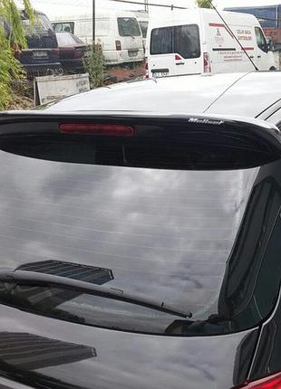 Спойлер верхній meliset для peugeot 206 під фарбування склопластикова накладка для тюнінга авто ve-33
