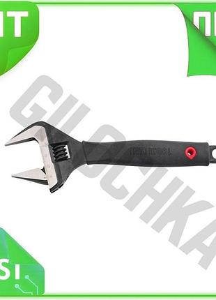 Ve разводной ключ intertool 150 new version мм с расширенным захватом 0-34 мм для сантехников и монтаж n6w_ver