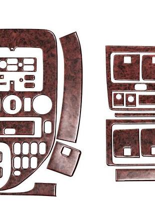 Накладки на панель meric дерево для mercedes vito w638 1996-2003 самоклеючі елементи для тюнінгу інтер'є dm-11