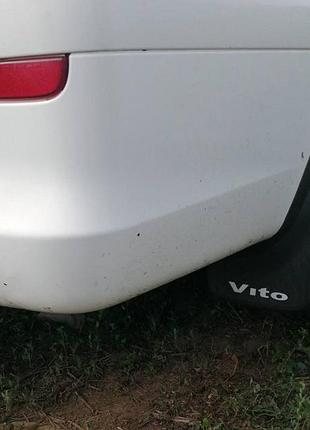 Брызговики premium для mercedes vito w638 1996-2003 2шт резиновый защитный элемент для авто от грязи ve-33