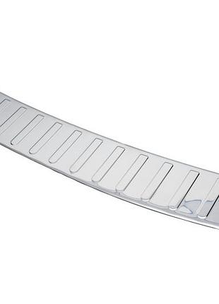 Накладка на задний бампер carmos для ford kuga escape 2013-2019 хромированная защита от повреждений ve-33