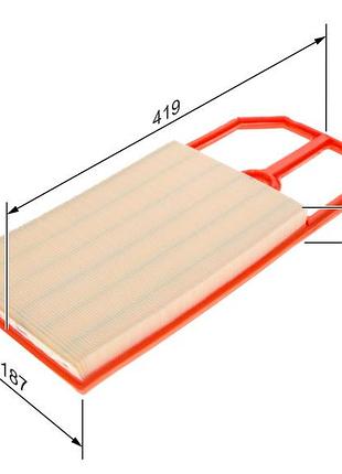 Фильтр воздушный vw golf iv (1j1) 1.4 16v 1997.08 - 2008.04 bo 1457433716