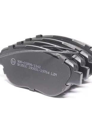 Тормозные колодки дисковые fiat doblo (152) (263) (02/10-) передняя (пр-во lpr)