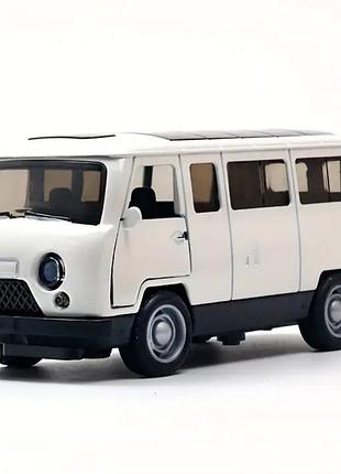 Модель микроавтобуса уаз цвет - белый арт. 07264
