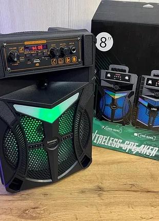 Колонка портативная bluetooth wireless speaker ttd-8243