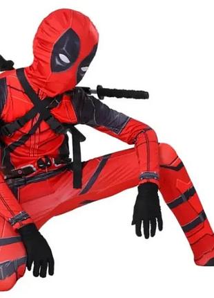 Дитячий костюм дедпул deadpool l 120-130см