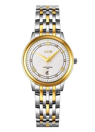 Skmei 9272tgdsi-s gold/silver-silver lady