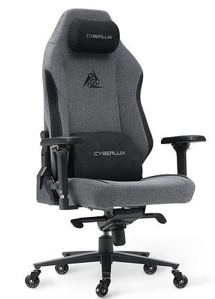 Геймерское кресло cyberlux ares grey (арт. gm-405 g)