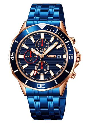 Skmei 9335rgbu rose gold-blue