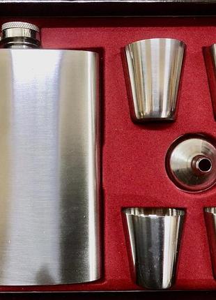 Набір фляга + 4 чарки flg 401 (60)