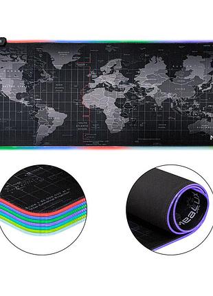 Геймерський килимок mealux rgb v02 для миші (арт. mousepad 800x300x4mm rgb v02)