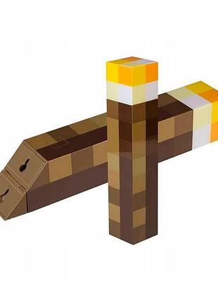 Ночник светильник led факел из игры майнкрафт minecraft 4 цвета (1815)