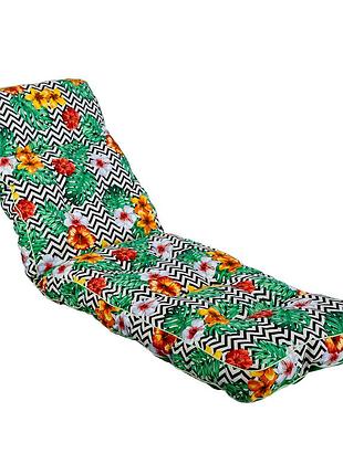 Матрас для шезлонга ost-fran melissa ткань лонета бомбей мультиколор